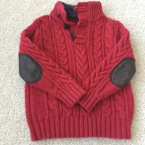 Cable knit gap sweater